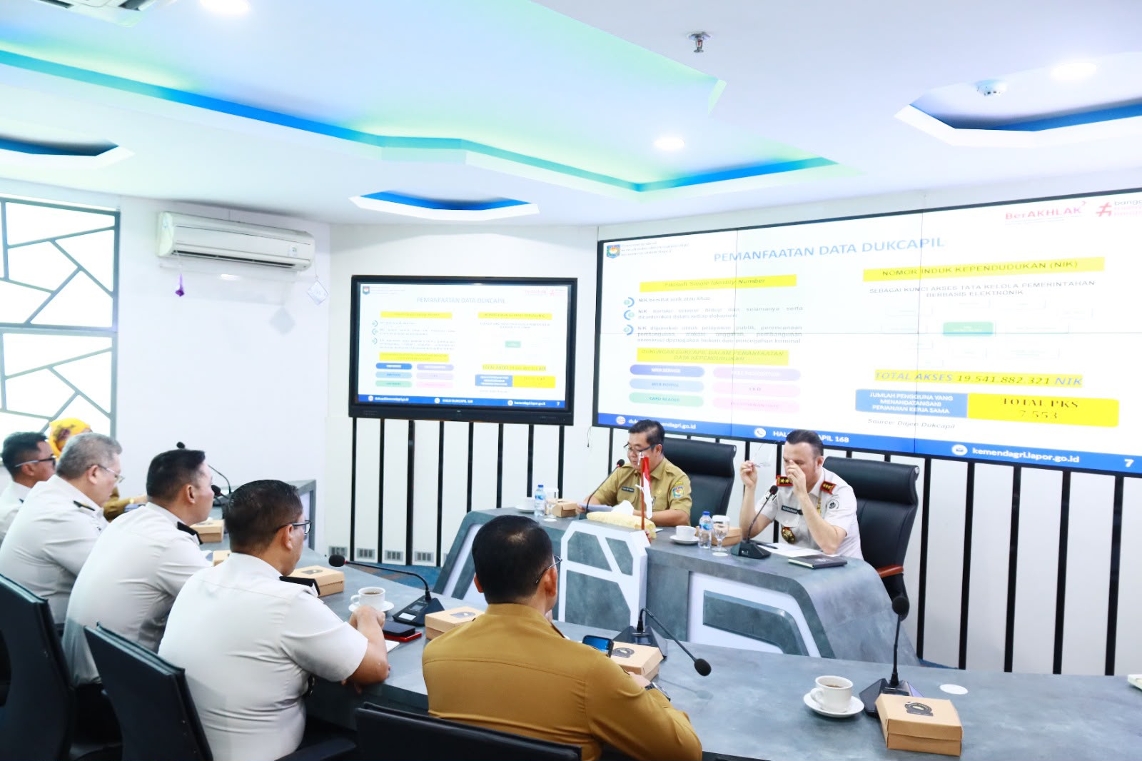 Proses Finalisasi pembuatan PKS antara Ditjen Dukcapil dan Ditjen Imigrasi